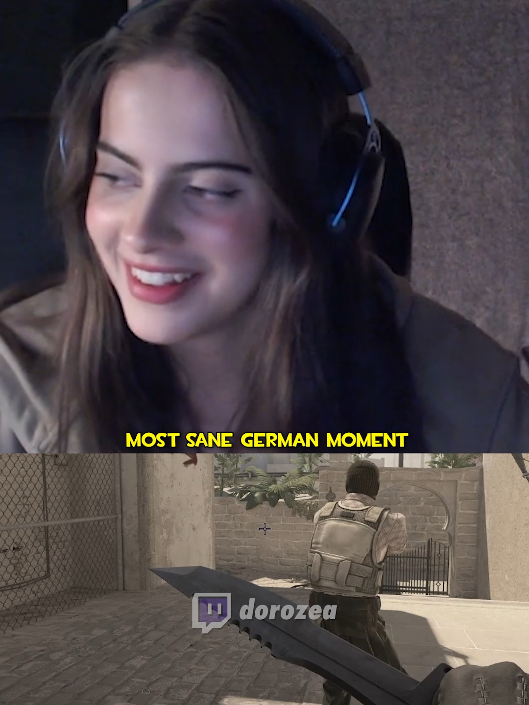 Twitch: Dorozea #csgo#cs2 #counterstrike2 #videogames #gaming #girlgamer #twitch #twitchstreamer #streamer #twitchclips #twitchmoments #funny #viral #dorozea #fyp #recommended #deutsch #deutschland #germany