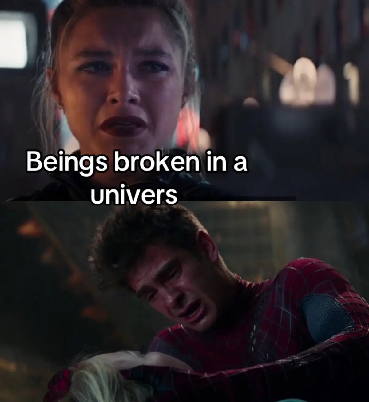 They are cured #weliveintime #florencepugh #florencepughedit #andrewgarfield #andrewgarfieldedit #marvel #mcu #yelenabelova #yelenabelovaedit #spiderman #fyp #movie 