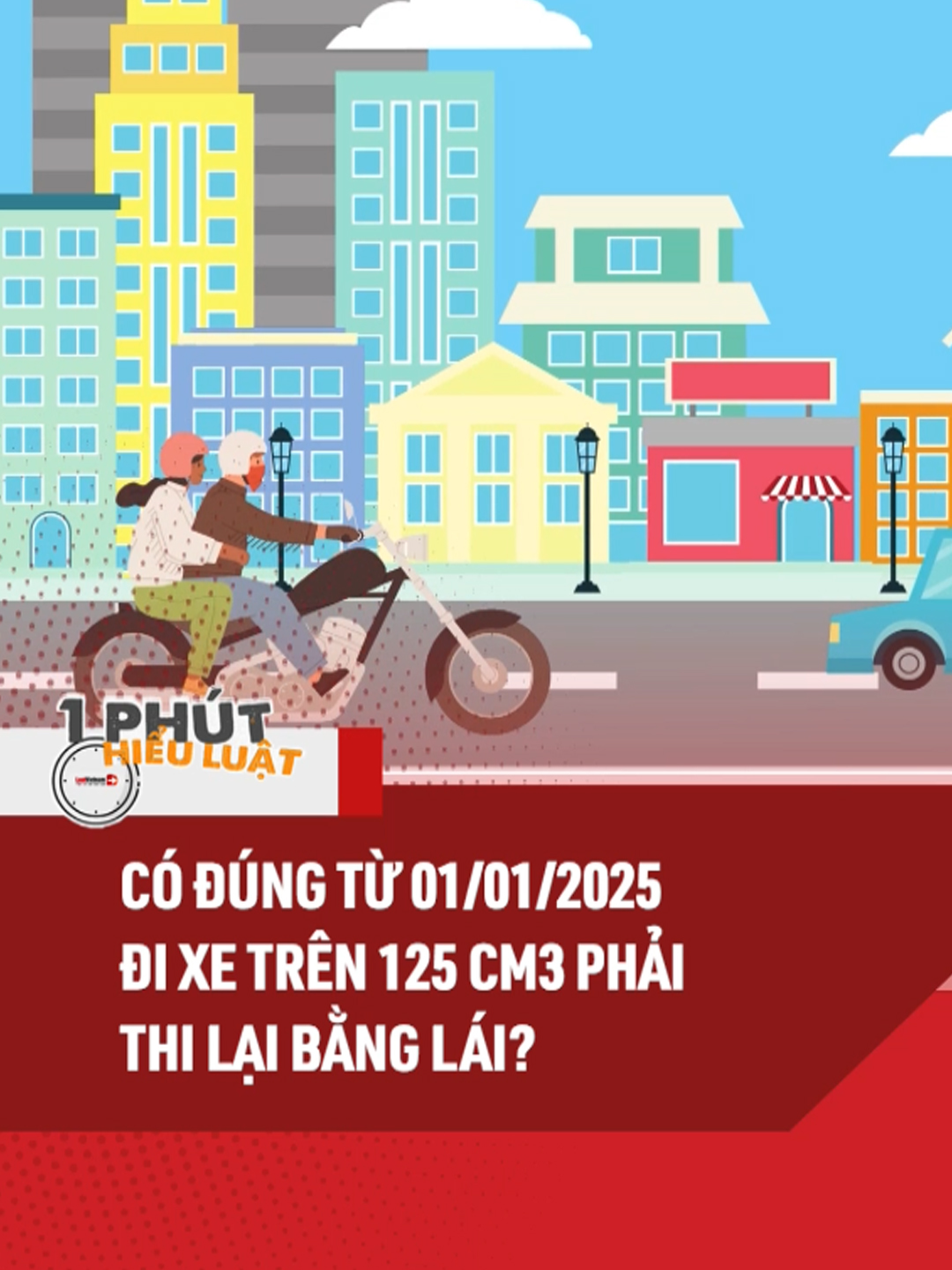 Có Đúng Từ 01/01/2025, Đi Xe Trên 125cm3 Phải Thi Lại Bằng Lái?  #luat #luatvietnam #luatsu #kienthuc #phapluat #1phuthieuluat #hocluat #learnontiktok #tiktokmentor #hoccungtiktok #giaothong #banglaixe #gplx #giaypheplaixe #csgt #canhsatgiaothong #luatgiaothong