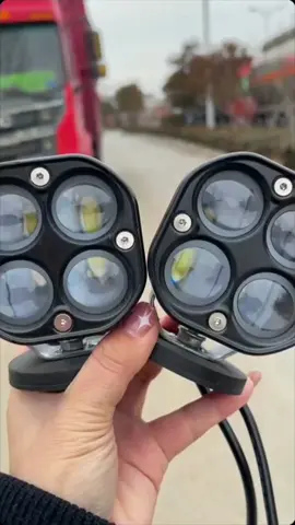 2pcs lampu tembak cree led 4 mata,40Watt 12Volt - 24Volt #lamputembak #lamputembaksorot #lamputruk 