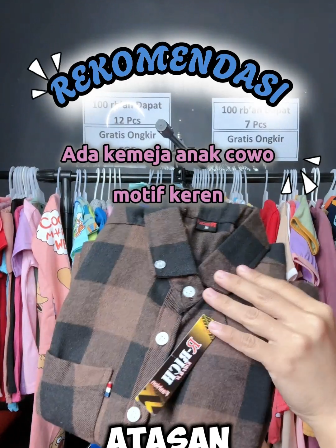 Atasan kemeja Flannel anak laki-laki Lengan panjang tersedia beberapa ukuran dari usia anak tiga sampai 10 tahun Warna motif bagus bagus Bahan nyaman dari katun flannel Lagi promo cuma 30 ribuan di keranjang kuning.#kemejaanak #kemejaanaklaki2 #fyp