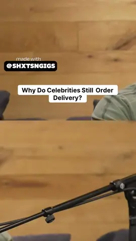 Why Do Celebrities Still Order Delivery #podcasts #trending #foryou