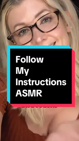 Replying to @kathrynhuber57 I hope this makes your brain tingle, too! ✨ #asmr #asmrtiktoks #asmrtingles #asmrfollowmyinstructions 