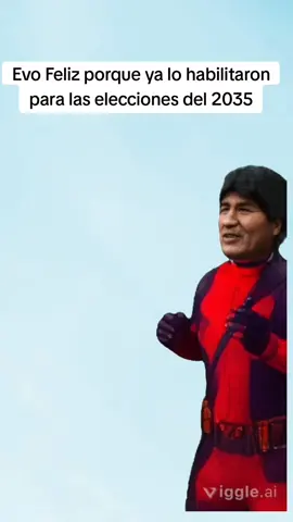 Evo está muy feliz! Sepan eso gente 😵‍💫#evo #evomorales #masipsp #mas #porinternet #fypシ゚viral #reynaldoezequiel 