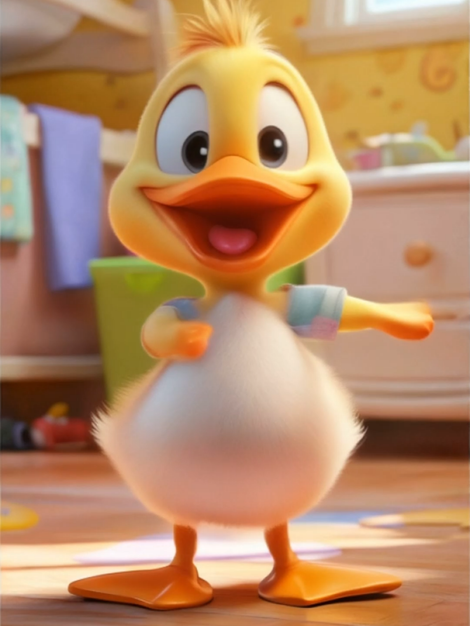 Cute duck dancing with the Patito Juan song #kids #kidsoftiktok #patitojuan #elpatitojuan #patitojuanchallenge #kidssong #funnykids #funnydance #duck #cuteduck #duckdance #fyp #forkids #foryou #funnyfunnytv