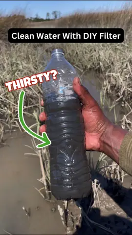 Replying to @BigSexy0101  DIY All Natural Water Filter #survival #cleanwater #survivaltok #wildboyril #Outdoors 