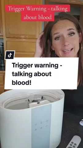 Trigger warning - talking about blood! #humidifier #bloodynose #dryair #dryairsolution #fypage #fypシ゚viral 