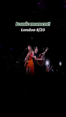Iconic moment! 💚 #TSTheErasTourOnTikTok #TSTheErasTour #TS #theerastour #taylorswift #swiftie #swiftietiktok #swifttok #fyp #erastourtaylorswift #swifties #erastour #LondonTSTheErasTour #reputation #swiftietok #lover #jackantonoff 
