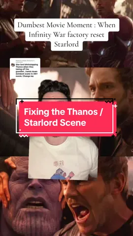 Replying to @Adam Bertschy feels forced every single time, and makes Starlord irredeemable. Avengers : Infinty War has a lot of great moments writing-wise, making it the defacto best film in the mcu by the account of most people. But this scene undermines the development of Chris Pratt’s Peter Quill from the guardians of the galaxy movies, making the scene feel incredibly forced imo. Still a great marvel movie, but a rough scene to watch. #starlord #guardiansofthegalaxy #thanos #infinitywar #avengers #marvel #mcu #peterparker #gamora #spiderman #moviescene 