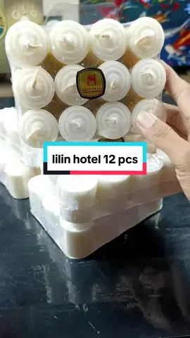 Lilin hotel bahan palm wax nyala tanpa asap isi 12 pcs nyala bertahan hingga 8jam non stop#Lilin #candles #lilinaromaterapi #najahshoop 
