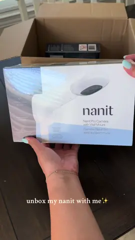 So excited about this!! 😭 #nanit #nanitcamera #babymonitor #unboxwithme #asmr #babystuff #babymusthave #MomsofTikTok #newmom #fypシ゚viral @Nanit Smart Baby Monitor 