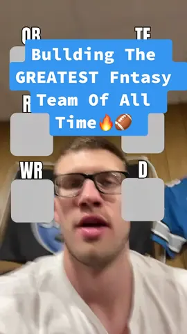 Bullding The GREATEST Fntasy Team Of All Time🔥🏈 #NFL #nflfootball #nfldraft #fantasyfootball #fantasyfootballdraft #nflrankings #nfldebate #nflblindrank #nfltiktok #fypnfl 