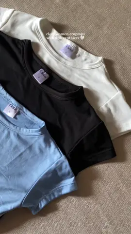 love these tops so much! 💗 @Clota Women #croptop #outfitideas #doubleliningtop #fyp #foryou 