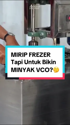 #vco #virgincoconutoil Optimalkan kualitas minyak VCO dengan mesin pendingin santan kami! Salah satu mesin dari rangkaian mesin pengolah VCO #minyakvco #pendingin #vco #virgincoconutoil #kelapa