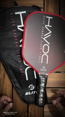 Elite Havoc Carbon Fiber Pickleball Racket  #redfusion #rfmnl #pickleball 