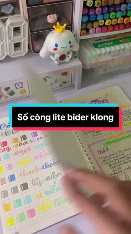 Sổ còng nhựa hai đầu lite bider klong #klong #backtoschool #dungcuhoctap #sale #hocsinh #sinhvien #muataitiktok #vanphongpham #review 