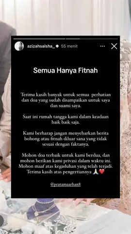 Klarifikasi gais #arhanpratama #azizahdanarhan 
