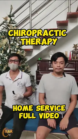 ADVANCE CHIROPRACTIC THERAPY | HOME SERVICE | FULL VIDEO #coachaster #raknation #bonesetting #homeservice #boneadjustment #spinemanipulation