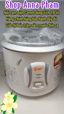 Nồi cơm điện Comet 1,8L #xuhuong #trending #viral #dogiadung #noidiatrung #shopannapham 