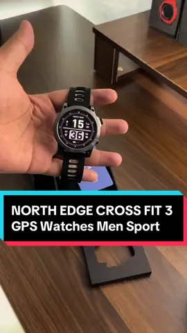 NORTH EDGE CROSS FIT 3 GPS Watches Men Sport  #northedge #smartwatch #gps #sports #Hiking #smartwatchreview 