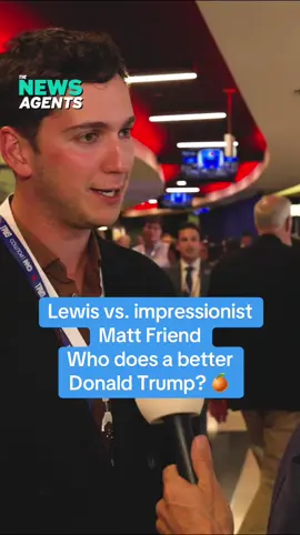 Lewis has met his match in Matt Friend. #dnc #usa #harris #trump #biden #obama 