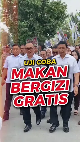 Program Makan Bergizi Gratis ini bertujuan untuk menyediakan makanan sehat bagi anak-anak sekolah di seluruh Indonesia, sebagai bagian dari janji kampanye Presiden dan Wakil Presiden Republik Indonesia terpilih 2024-2029, Prabowo Subianto dan Gibran Rakabuming Raka. Kota Cilegon dipilih sebagai lokasi pilot project, dengan 10.314 siswa dari 23 sekolah menjadi penerima manfaat, termasuk 13 SD Negeri, 1 SD Swasta, 4 SMP Negeri, dan 5 Madrasah Tsanawiyah.Semoga bermanfaat 🔥🔥#helldyagustian #makanbergizi#prabowogibran #cilegon