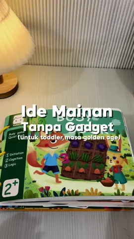 ide mainan anak tanpa gadget! dijamin anak happy😍💚 #idemainanak #busybook #mainanedukasianak 