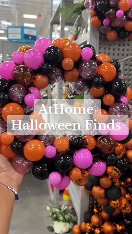 Love all the Halloween finds at @AtHomeStores #halloweenfinds #athome #halloweendecor 