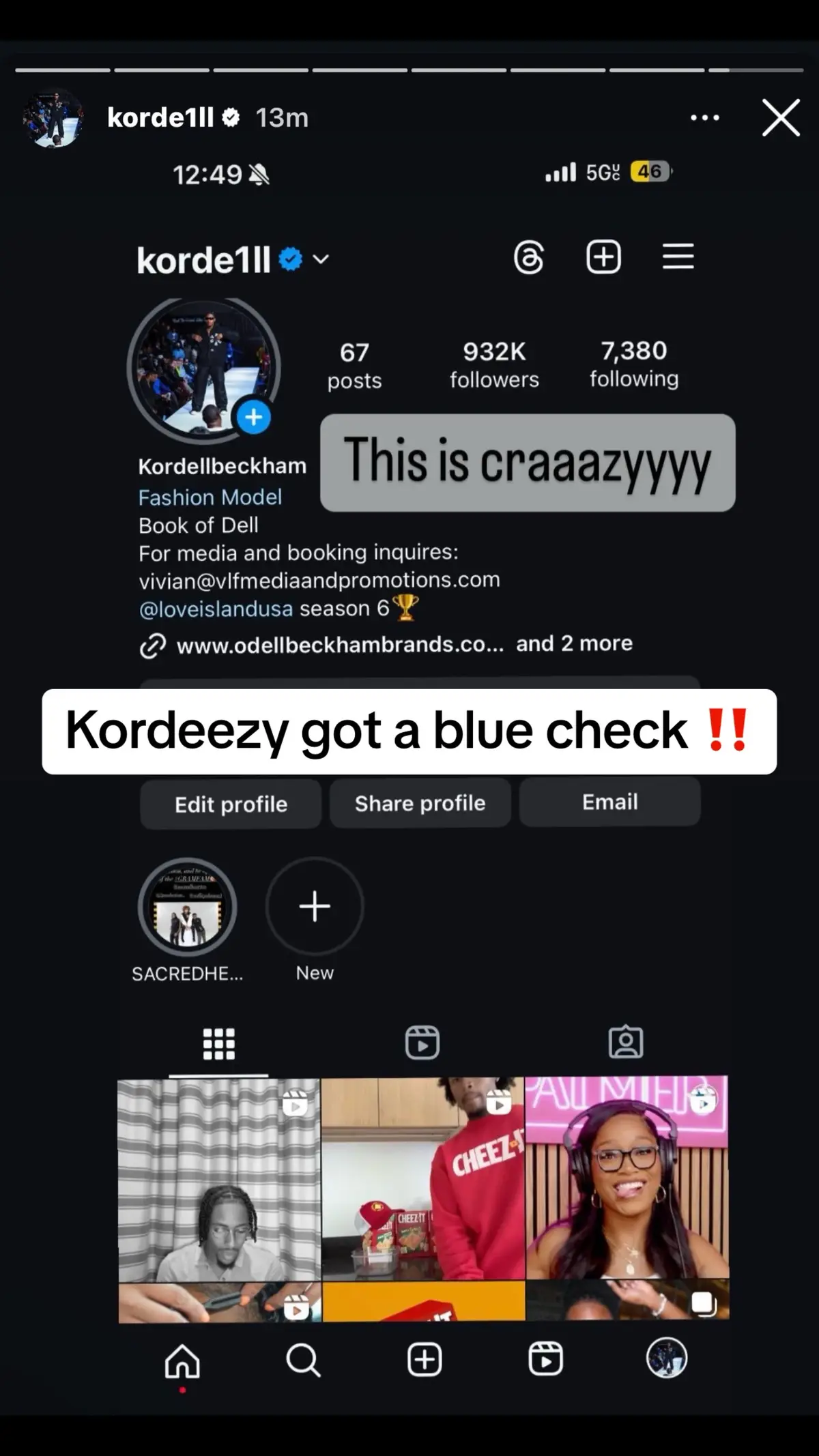 #kordell #verified 