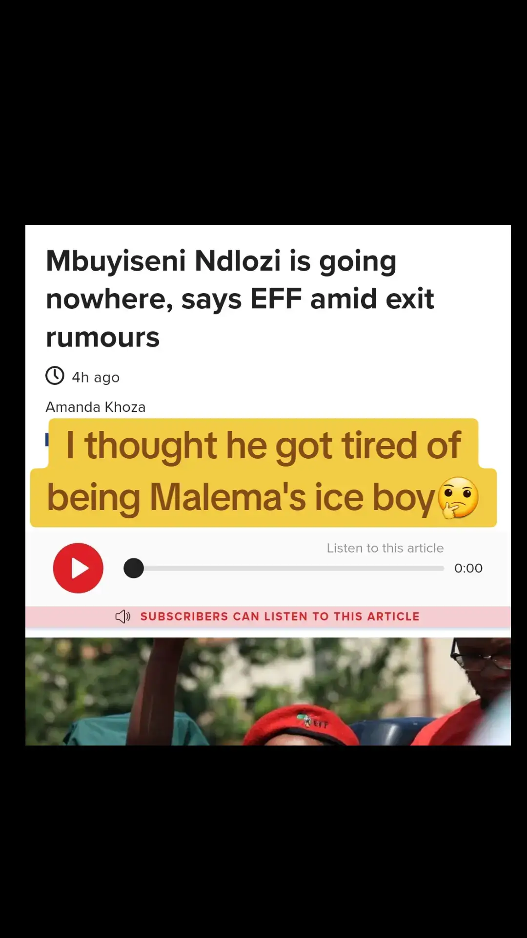 #eff #mbuyisenindlozi #ramaphosamustgo #economicfreedominourlifetime #neocolonialism 