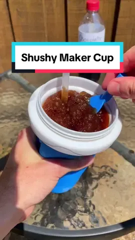This was definitely worth the money 😭😭 #slushycup #slushymaker #slushiemaker #slushiecup #slushy #shlushie 