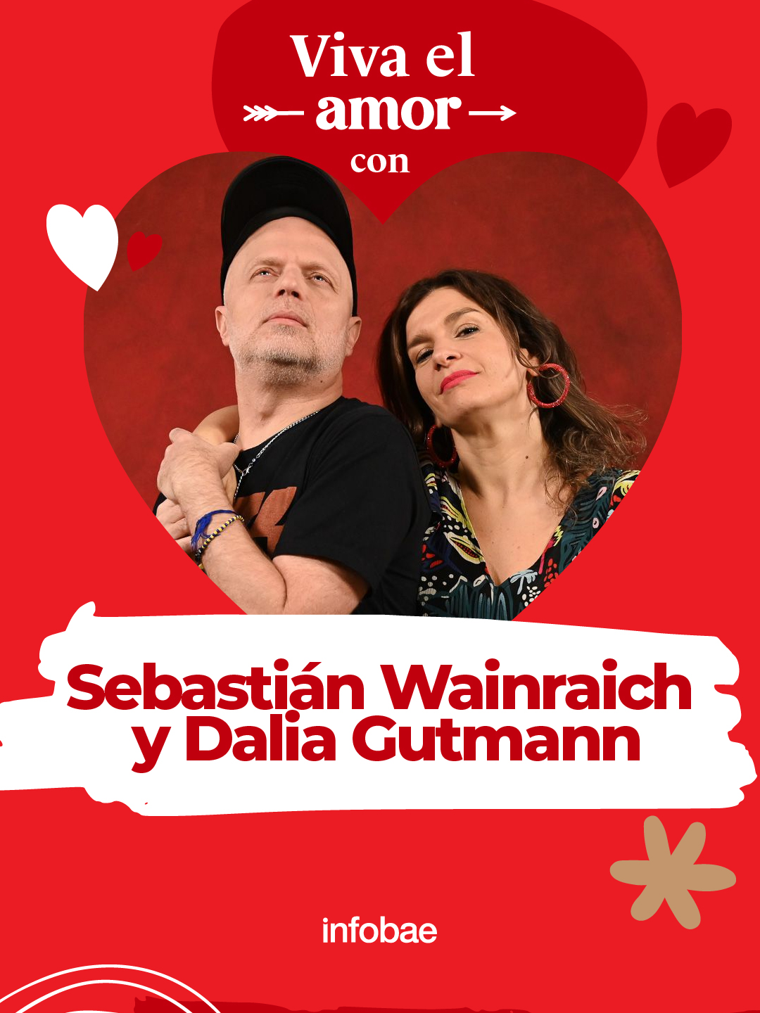 #VivaElAmorcon Dalia Gutmann y Sebastián Wainraich #daliagutmann #sebastianwainraich #amor #infobae #tiktok