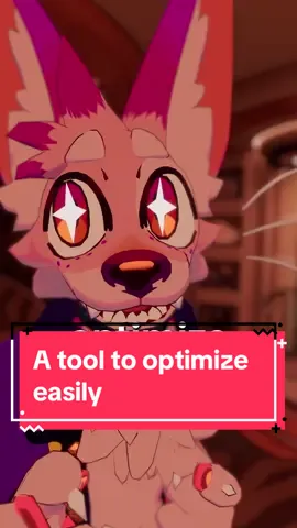 Optimizing your avi is easy with this tool! #vrchat #furry #vrchatfurry #avatar #vrchatavatar #meme #vrchatmemes #viral #humor #funny #gumroad #blender #unity3d #unity #tutorial #fbt #fullbodytracking #fyp #vrcfurry #ft #facetracking 