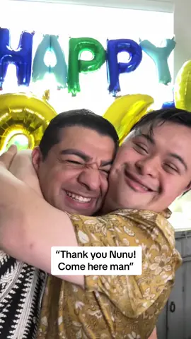 Hapoy birthday to my best friend and brother! Thank you for making this world a brighter place. Love you with all my heart 💛 #downsyndrome #brotherlove #wholesome #family #BestFriends 