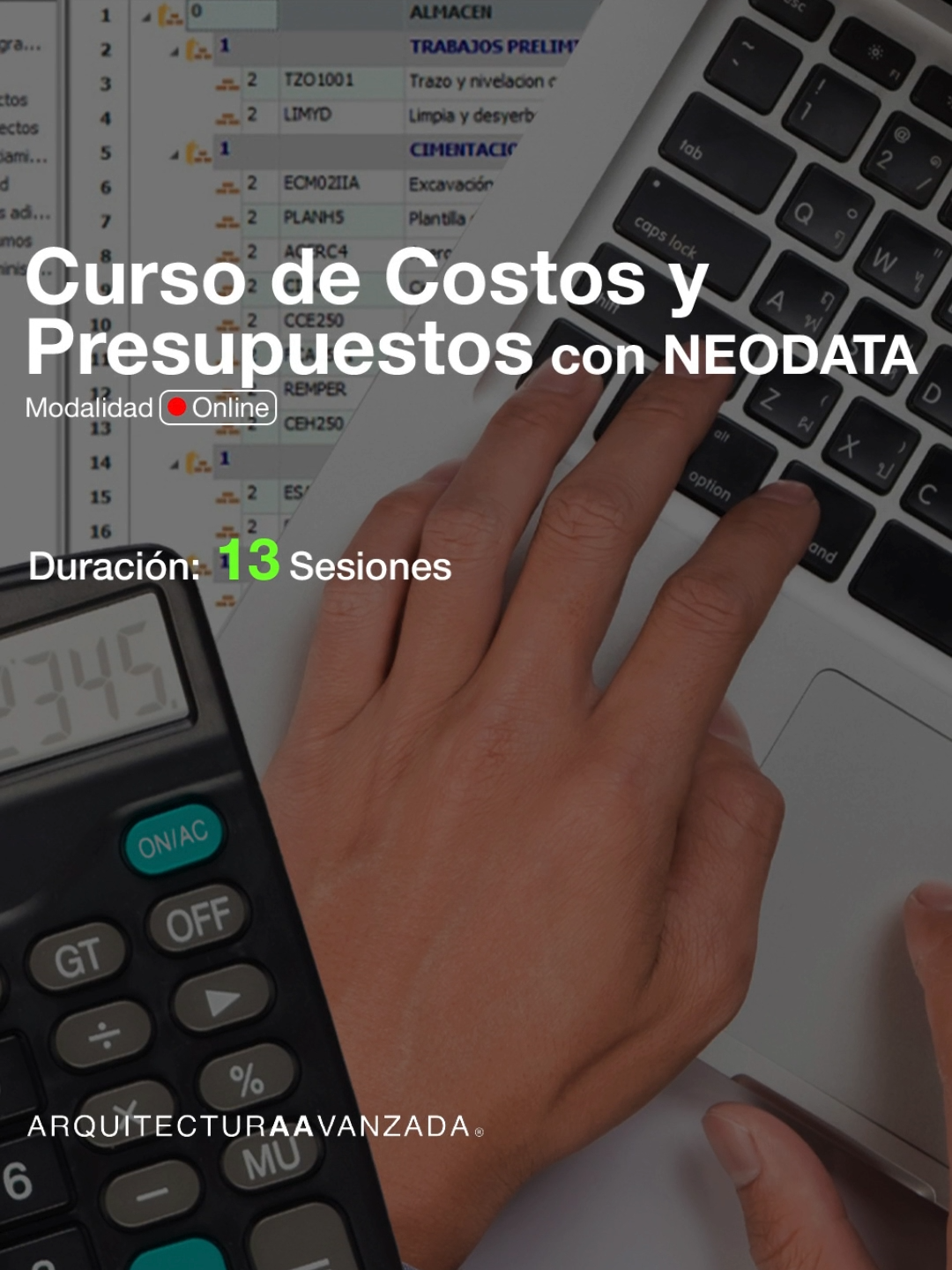 ✅ INSCRIPCIONES ABIERTAS ✅ Curso de Costos y Presupuestos con NEODATA Impartido por: Arq. Alfonso Cervantes Díaz Modalidad de curso: Online 🔴 📅 Fechas de sesiones: • 02 y 04 de Septiembre del 2024 • 09 y 11 de Septiembre del 2024 • 16 y 18 de Septiembre del 2024 • 23 y 25 de Septiembre del 2024 • 30 de Septiembre del 2024 y 02 de Octubre del 2024 • 07 y 09 de Octubre del 2024 • 14 de Octubre del 2024 ⏰ Horario: Lunes y Miércoles de 7:00 a 9:00 P.M. Centro de México.🇲🇽 📜 Certificado: Este curso estará acreditado por CONOCER. La cual tiene validez oficial en otros países.    — Inscríbete en el enlace de nuestro perfil. https://www.arquitecturaavanzada.com/cursos-en-vivo/curso-de-costos-y-presupuestos-con-neodata/ 💲 Hasta 12 meses sin intereses pagando con métodos de pago participantes. Alumnos de la Membresía AA obtienen un 10% descuento. — Si aún no eres miembro de @arquitecturaavanzada Únete desde $300 MXN al mes Enlace en nuestro perfil: www.arquitecturaavanzada.com/seleccion-del-plan/ Solicita más información, dejándonos tu correo o escríbenos a: contacto@arquitecturaavanzada.com —