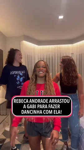 Rebeca Andrade e Gabi Guimarães é a amizade que Paris nos deu e a gente não sabia que precisava! #Paris2024 #RebecaAndrade#gabiguimaraes #TikTokEsportes#Olimpiadas 🎥rebecarandrade/IG