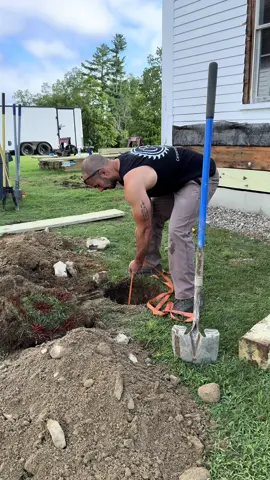 Dont let those rocks get the best of you. #DIY #construction #remodeling #hgtv #carpentry 