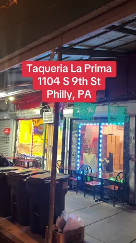 So, I slid to Taqueria La Prima in South Philly for some late night authentic tacos after a night out #phillyfoodies #latenightfood #cashonly #mexican #italianmarket 