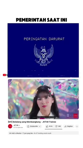 kasih paham dah #peringatandarurat #kawalkonstitusi #kawalputusanmk #jkt48 #belalangyangmembangkang 