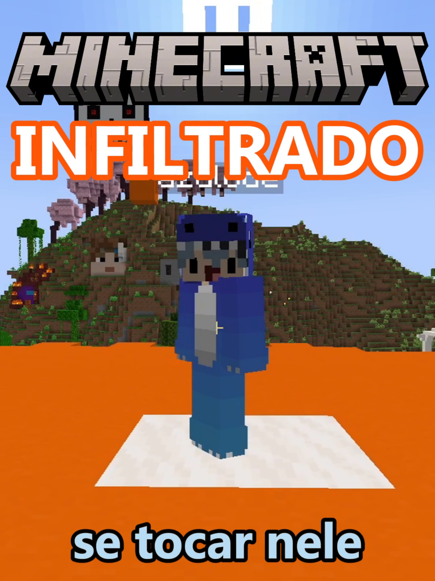 eu tô sem palavras @rikeditor @azulode_ @iamfuke #Minecraft