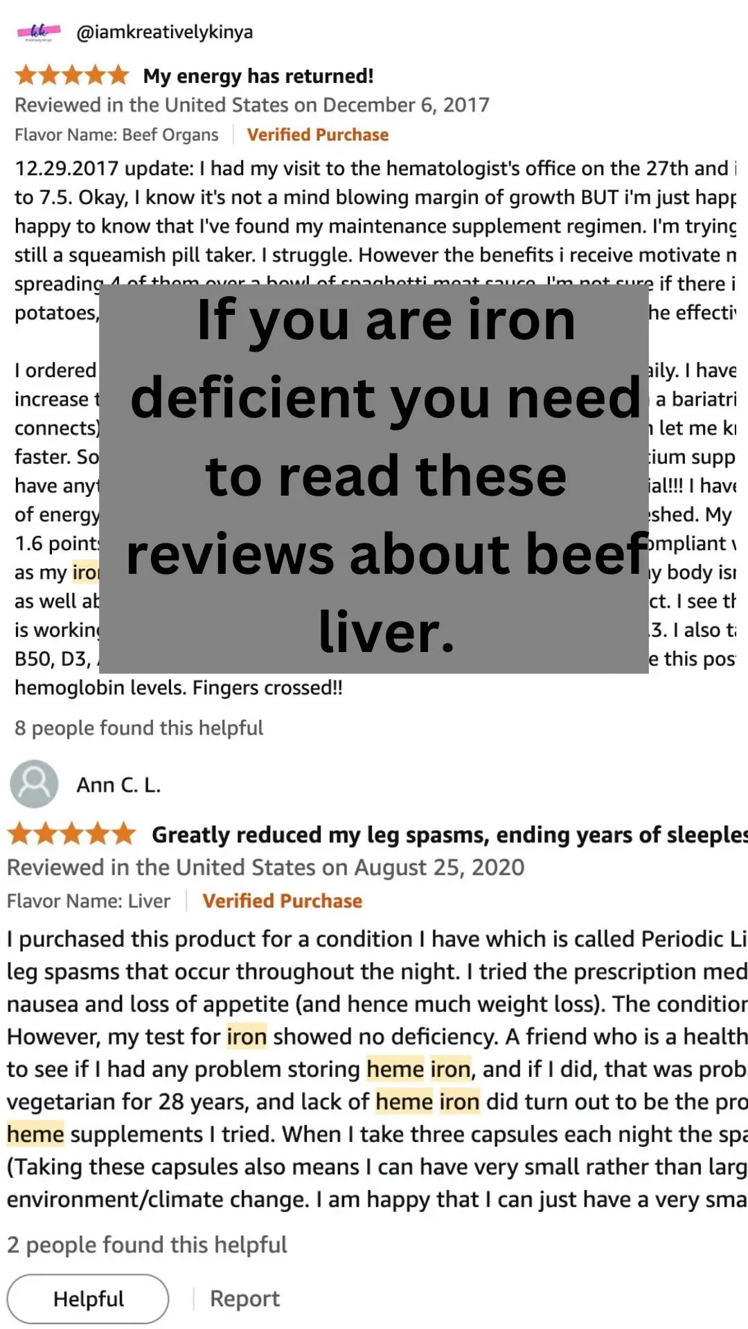 #beefliver #lowiron #anemia #pregnantlife #restlesslegsyndrome #insomnia 