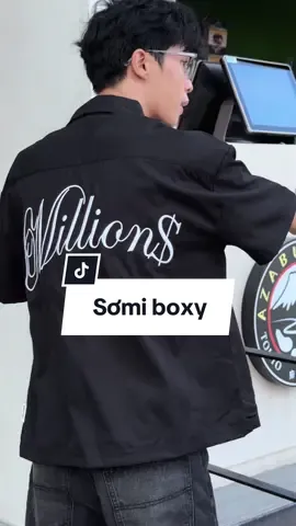 Fitcheck sương sương với sơmi boxy Million #insomniaclub #fitcheck #OOTD #somiboxy 