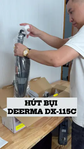 Trải nghiệm thực tế con máy hút bụi ngon bổ rẻ Deerma Dx-115c #vattrainghiem #hanhtrinhvat