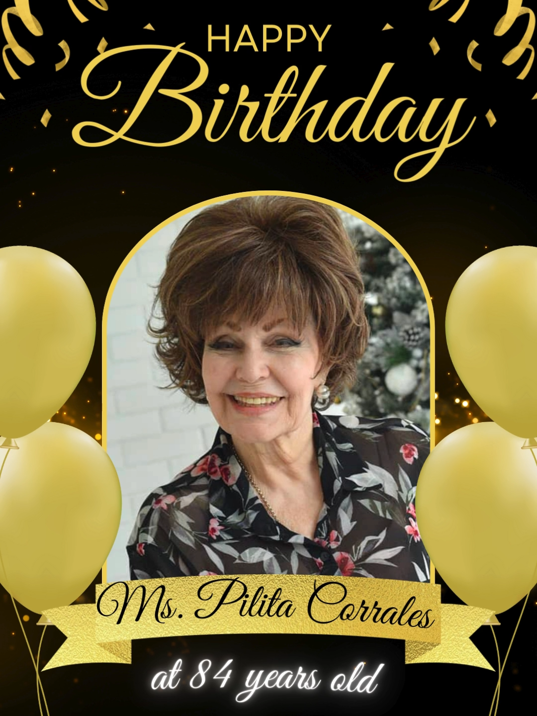 HAPPY 84th BIRTHDAY Ms. Pilita Corrales @abscbn @gmanews