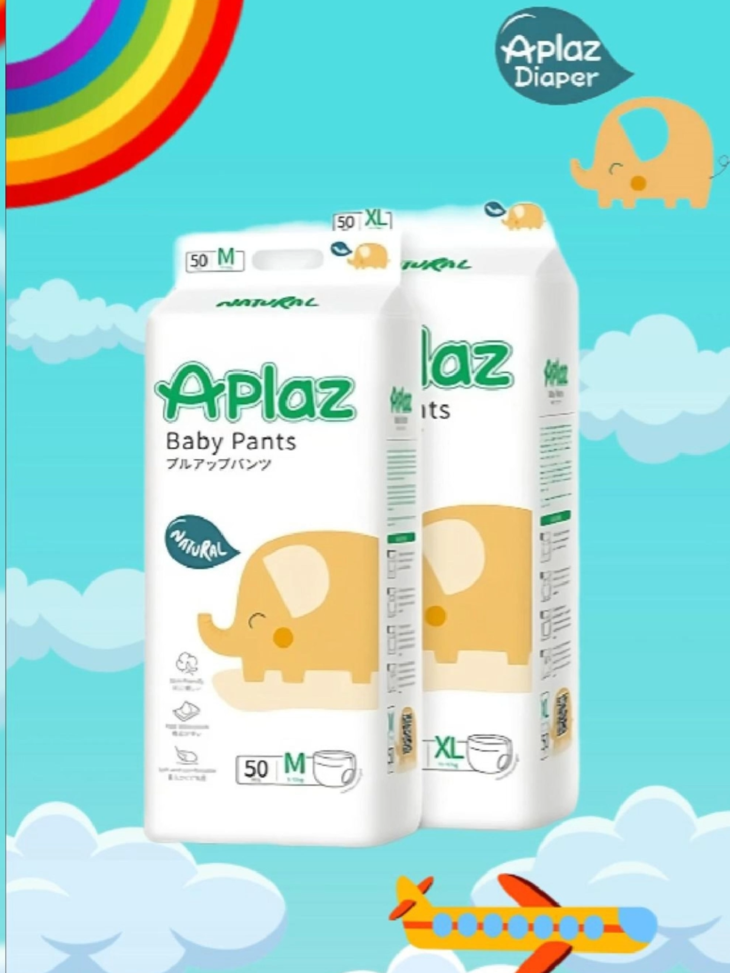 Say goodbye to leaks and hello to all-day comfort! ☀️✨ Discover the premium comfort your baby deserves. #DiaperComfort #AllDaySoftness #diapers #FYP