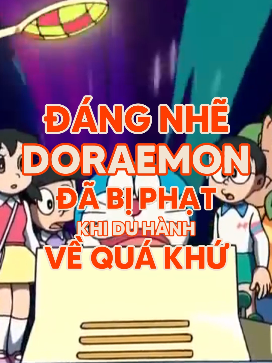 Đáng nhẽ Doremon đã bị phạt khi du hành về quá khứ #w2w #tiktokgiaitri #tiktoksoiphim #movietok #doraemon #nobita #anime #xuhuong