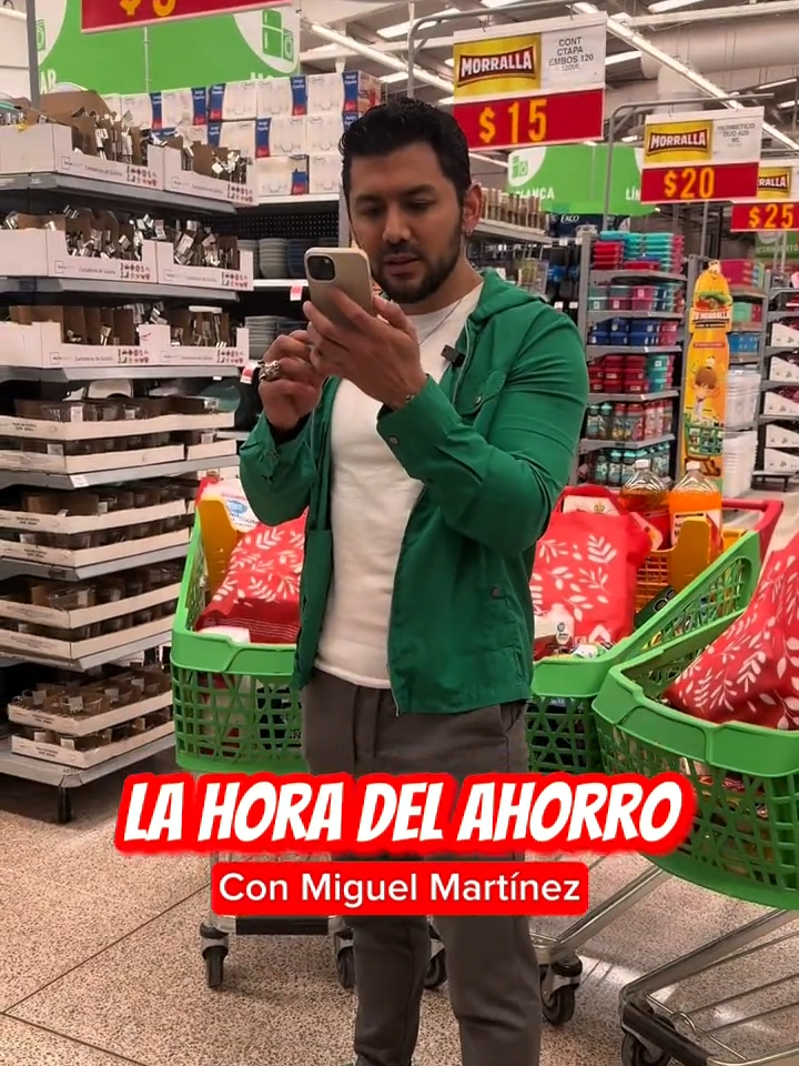 Llegó el momento de premiar tus conocimientos de #Morralla en #LaHoraDelAhorro con Miguel Martínez. El próximo ganador podrías ser tú. Sigue pendiente de nuestras redes y surte tu despensa en Bodega Aurrera. 💚🛒