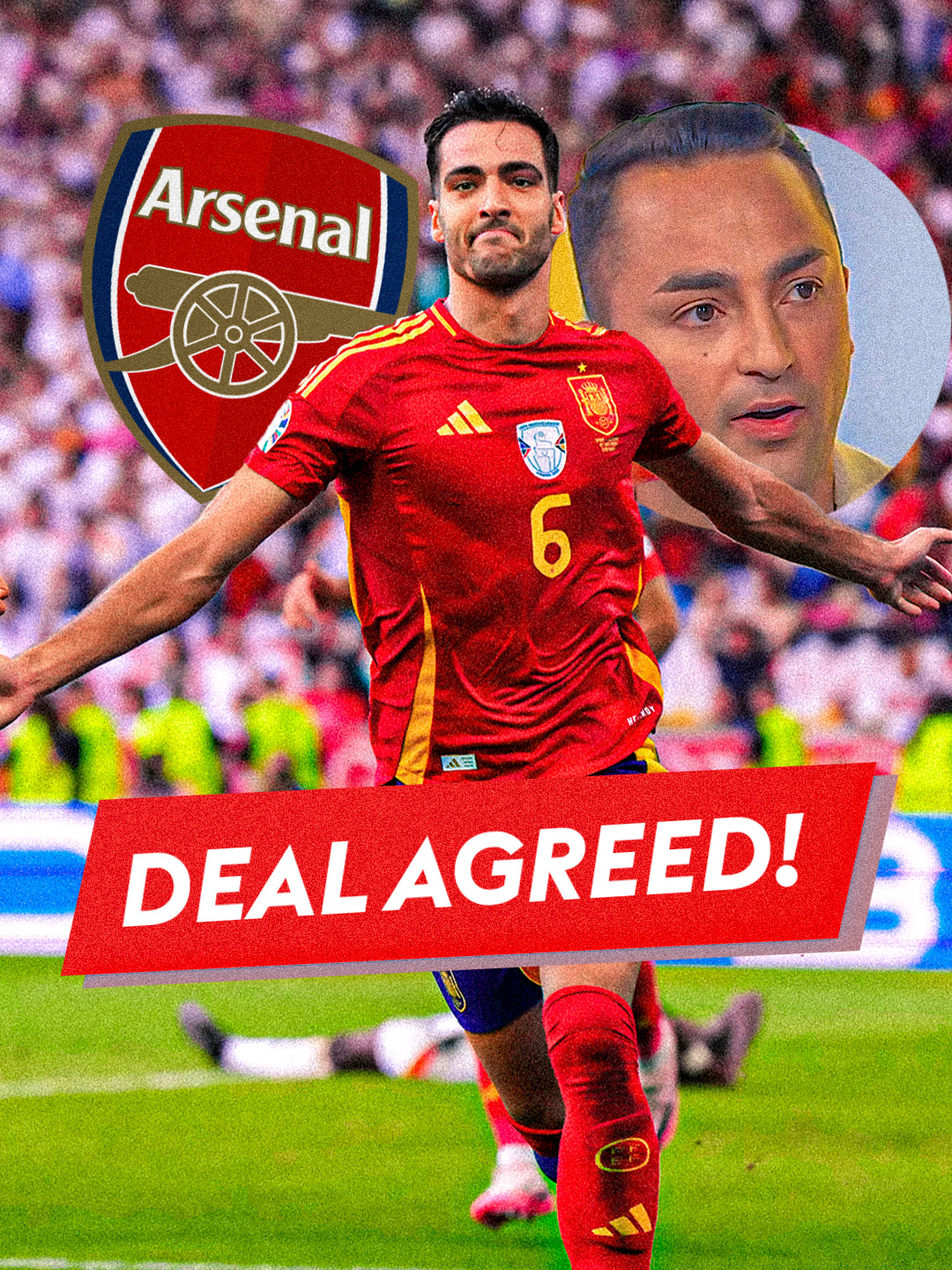 Mikel Merino to Arsenal: DEAL AGREED! ✅💰 #mikelmerino #arsenal #transfernews #footballtiktok #PremierLeague #fyp