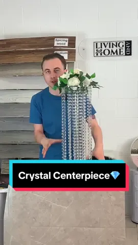 Look at how stunning this crystal centerpiece is🤩! The link is here to buy👆👆👆! #TikTokMadeMeBuyIt #sale #fyp #fypage #fypシ゚ #viral #fashion #beauty #trending #tiktok #live #tiktoklive #livestream #uk #Home #homedecor #diyhomedecor #diyhome #DIY #crystals #centerpiece #centerpieces #crystaldecor 