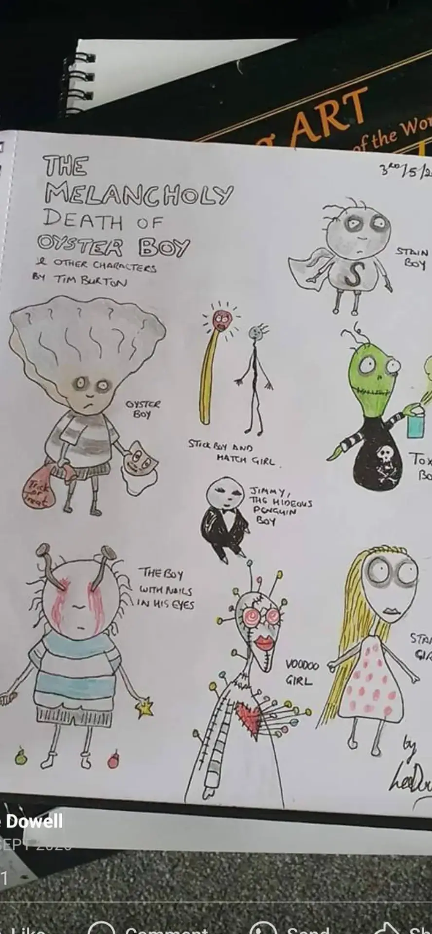 #drawing #TimBurton #art